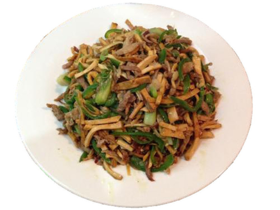 肉丝炒饭推荐菜:沙县小吃(镜湖店)位于绍兴市柯桥区华舍街道双亭路