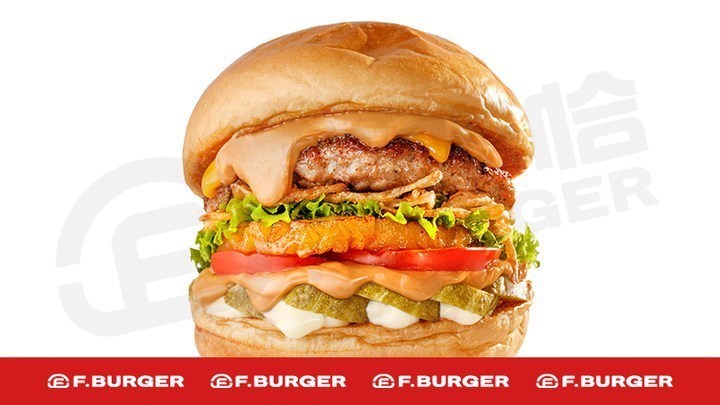 【福咔恰铁板牛肉汉堡(大润发松原金钻店)】福咔恰铁板牛肉汉堡