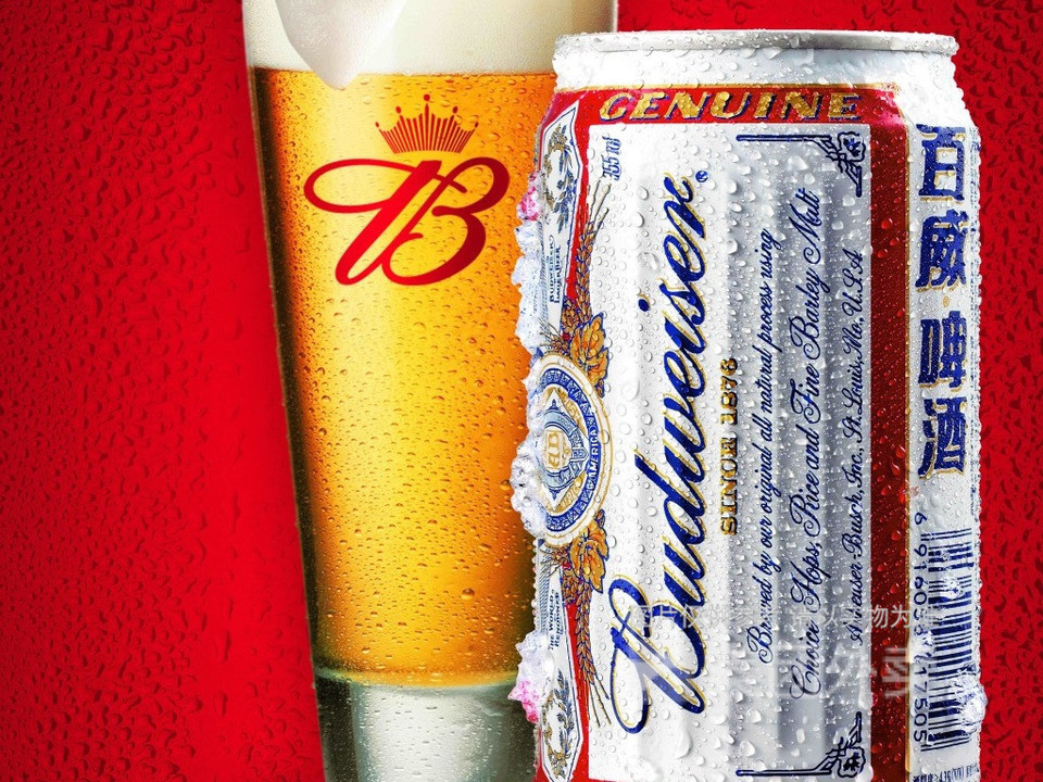 百威易拉罐图片