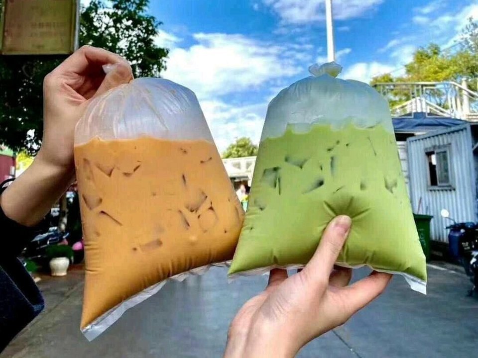 相遇老挝冰咖啡