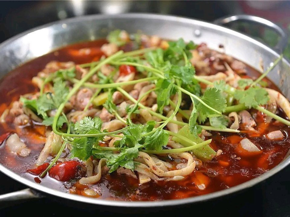 重庆鸡杂火锅