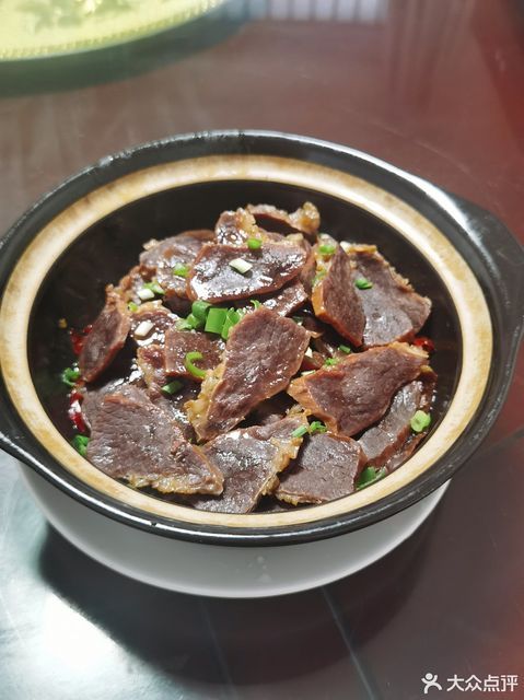 风干咸牛肉图片