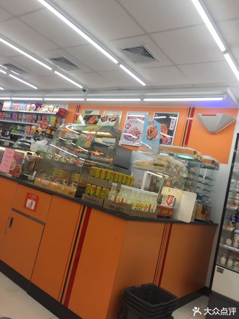 711收银台图片