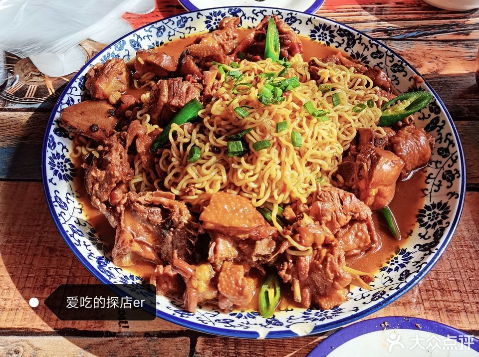 方便面炒鸡图片