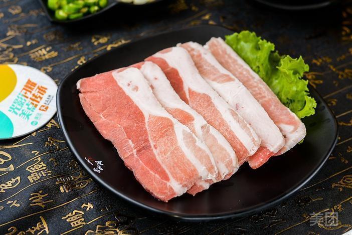 薄切五花肉图片