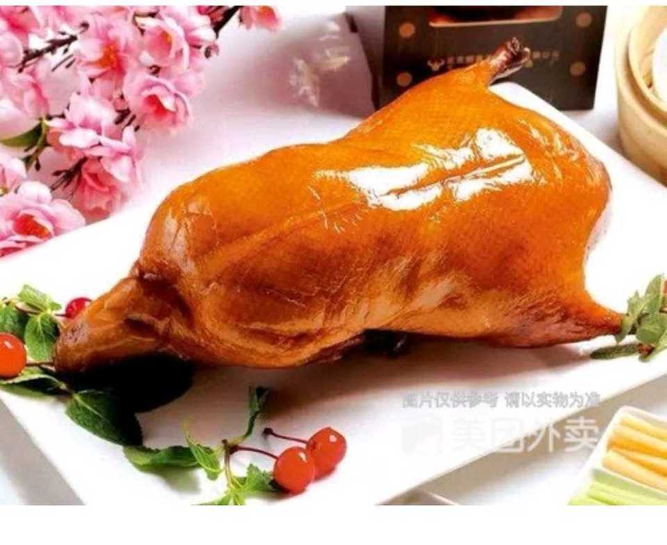 果木炭烤鸭