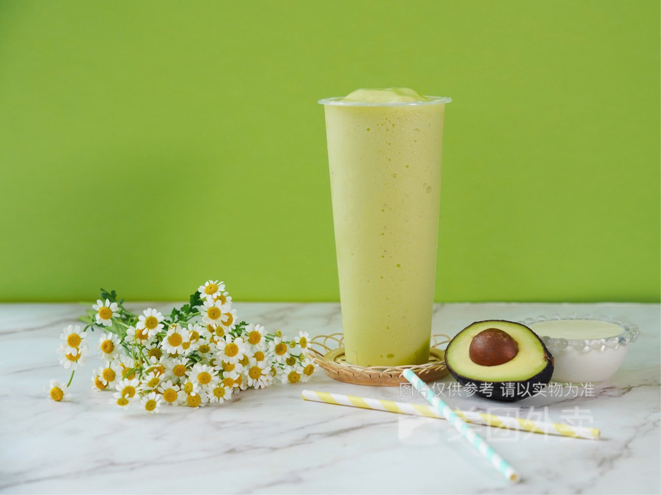 芝士草莓牛油果益力多推荐菜:灿茶宜品位于广州市黄埔区广州锐丰中心