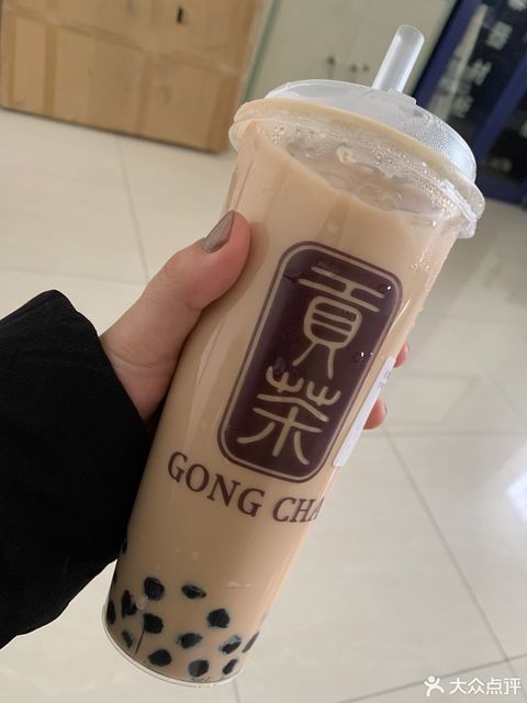 贡茶招牌珍珠奶茶图片图片