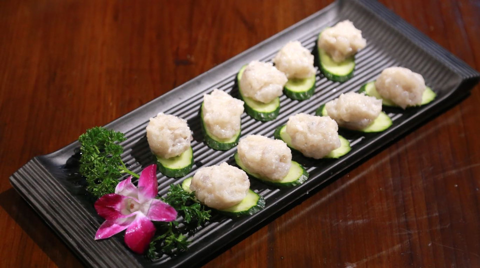 手工鲜虾滑图片