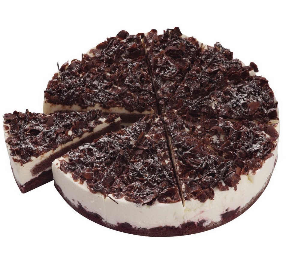 普利欧经典黑森林冰淇淋慕斯蛋糕图片