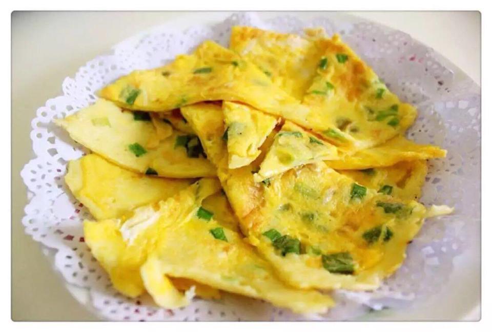 萝卜干煎蛋图片