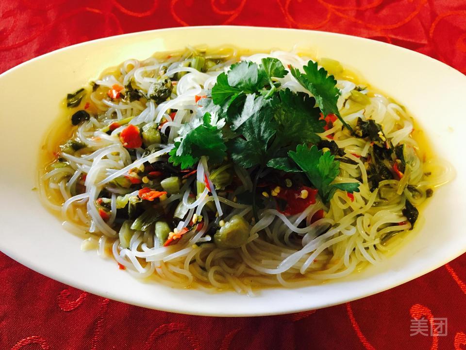水腌菜拌粉丝