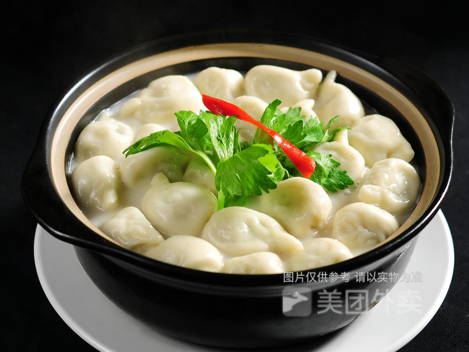 砂锅水饺图片高清图片