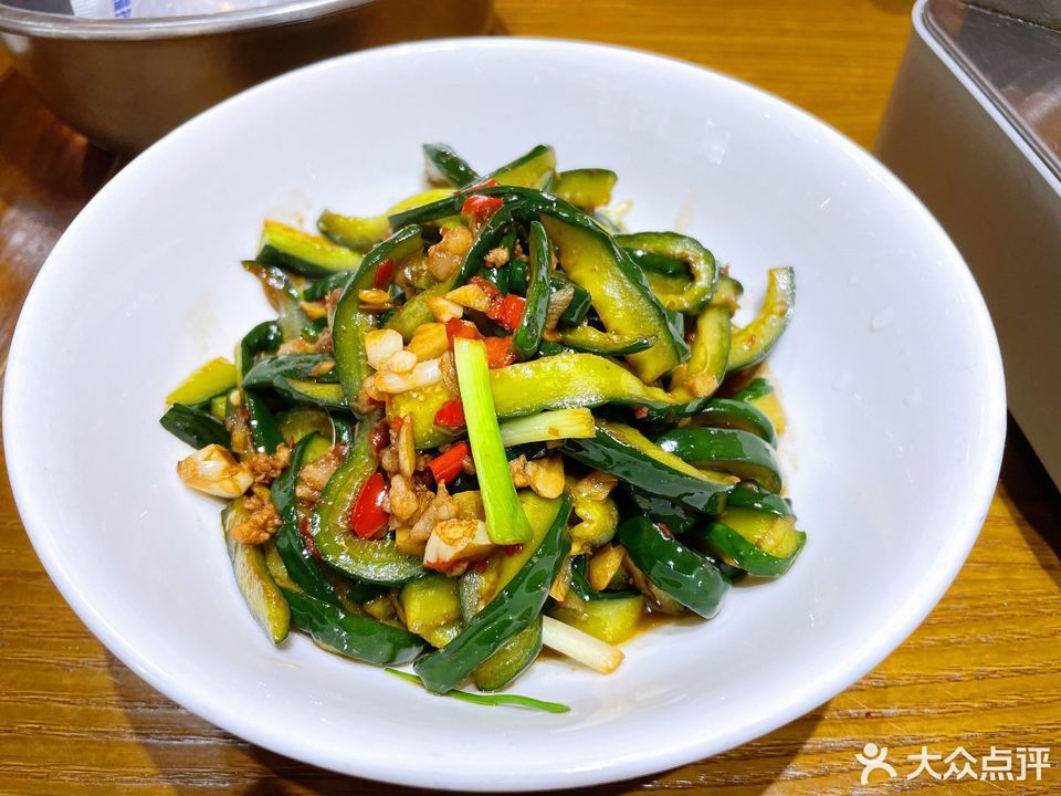 脆黄瓜皮肉沫图片