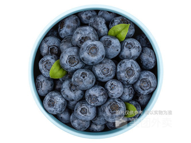 蓝莓中间切开的图片图片