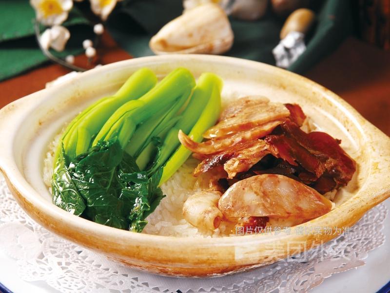 白切鸡煲仔饭图片