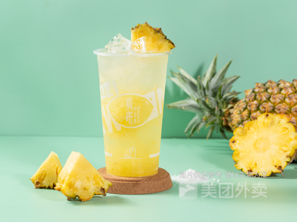 台湾金钻凤梨老盐特饮图片