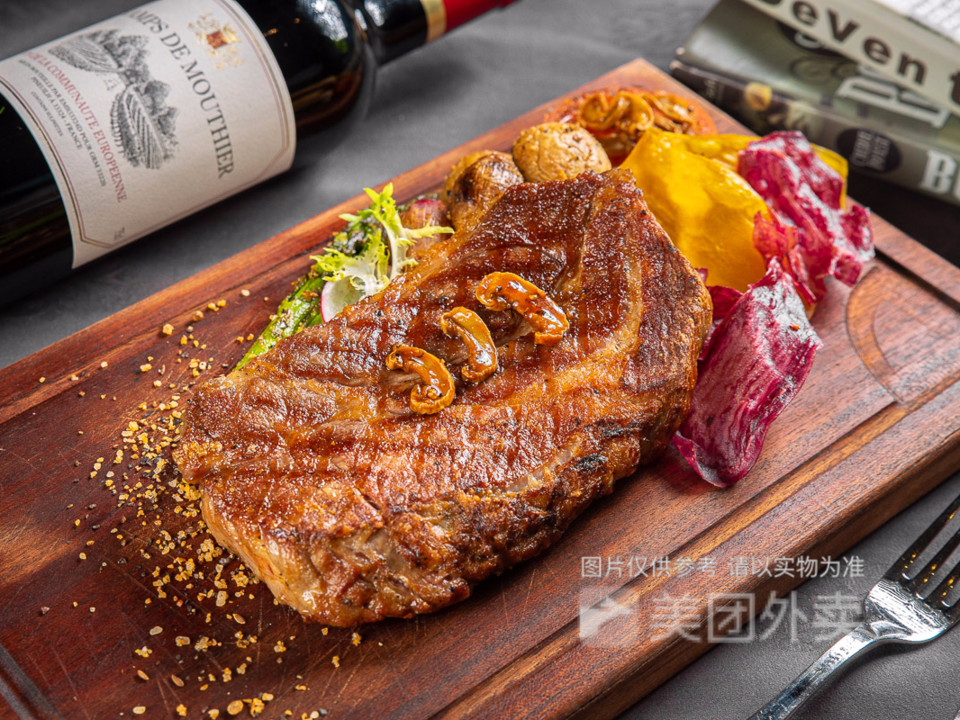 果木烤丹佛牛排图片