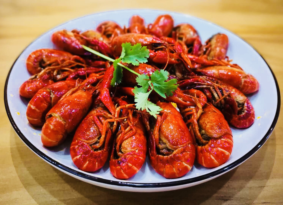 秘制卤虾小龙虾图片