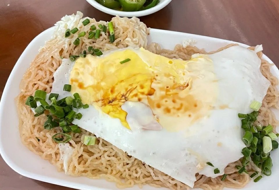 蒸蛋米线图片