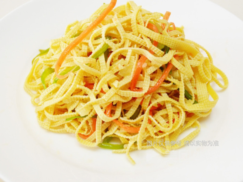 炝拌干豆腐丝图片