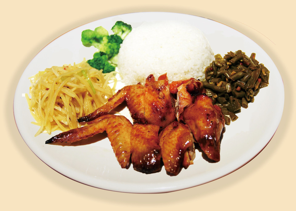 鸡翅饭图片