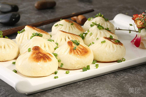 葱煎包图片