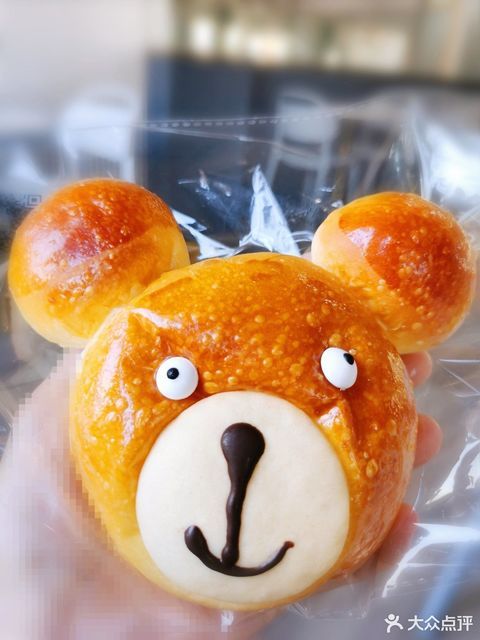 小熊面包图片