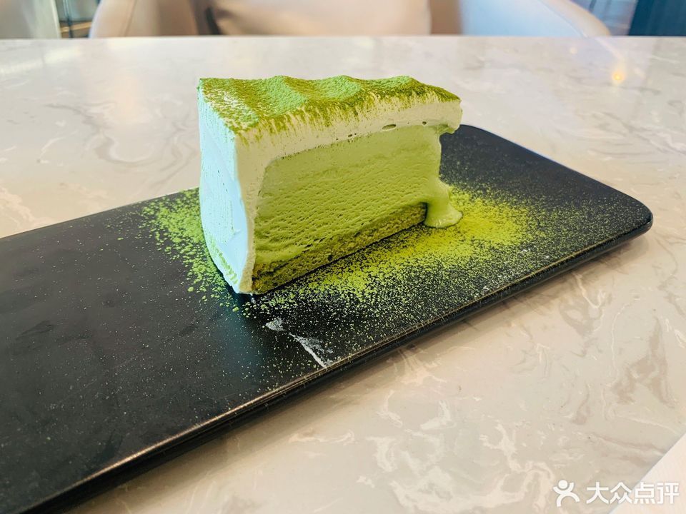 抹茶雪域蛋糕图片