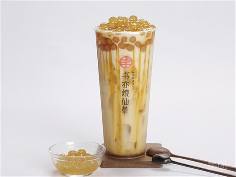 黑糖小芋圆奶茶图片