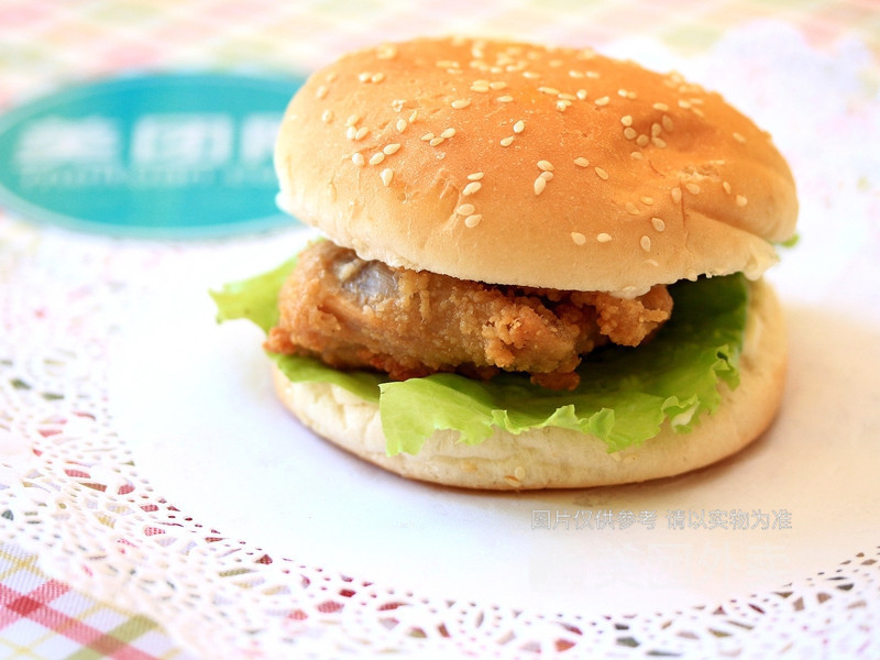 鳕鱼堡套餐图片