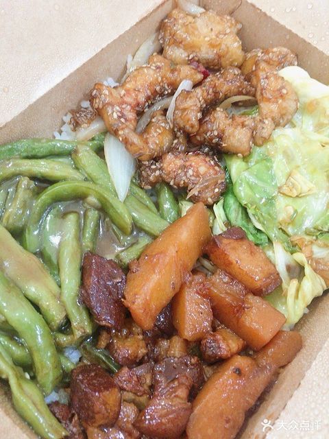 红烧肉套餐图片