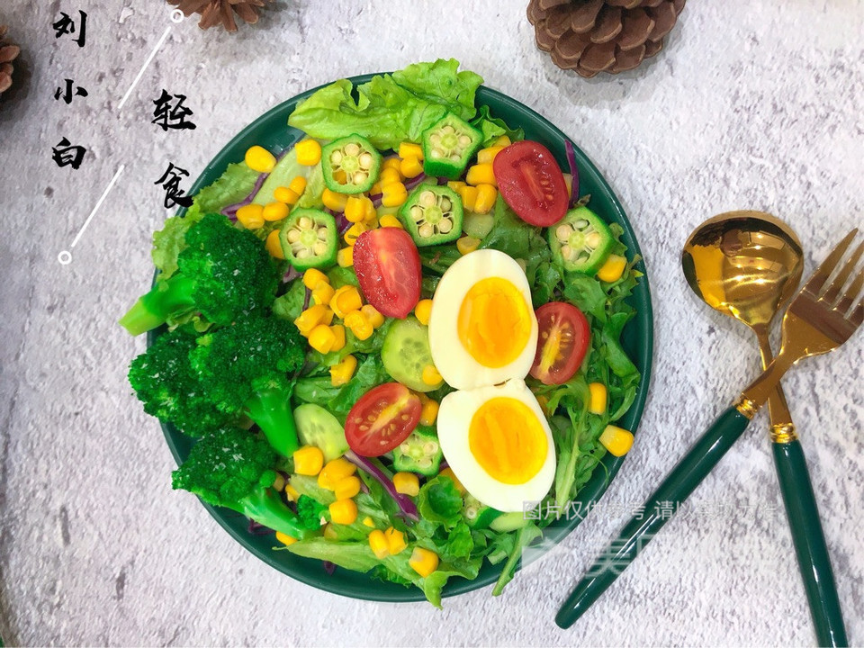 素食主义沙拉图片