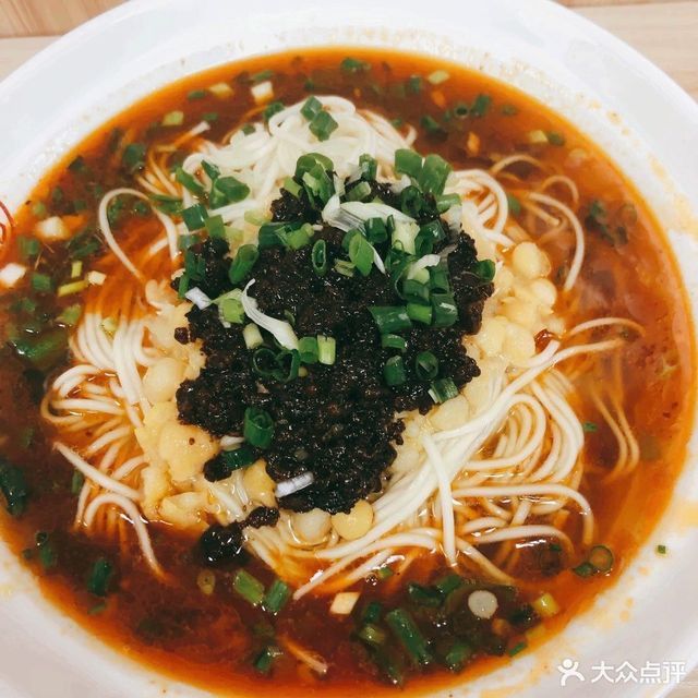 清汤豌杂面图片