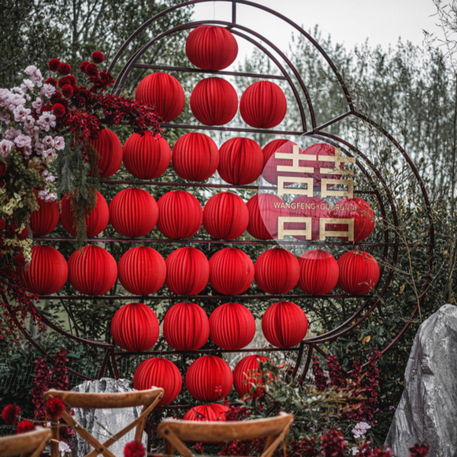 花弄影婚礼图片