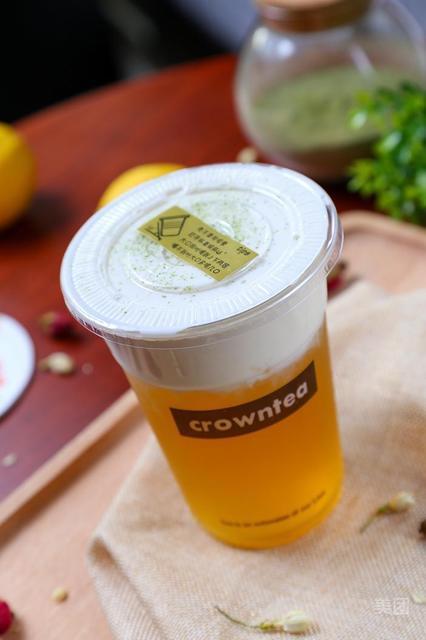 皇芝士绿茶图片