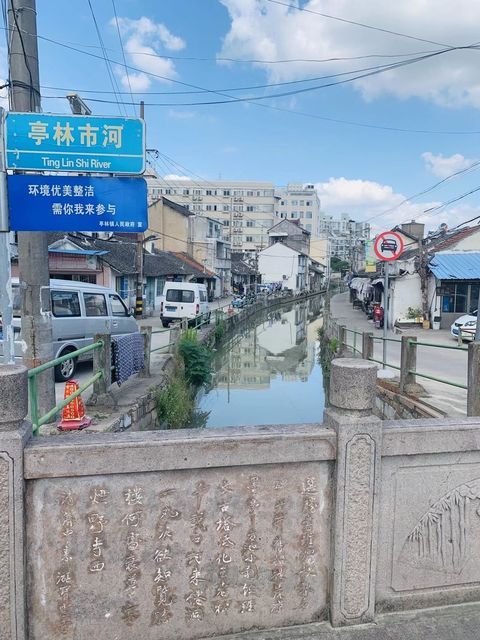 古松園位於上海市金山區亭林鎮復興東路