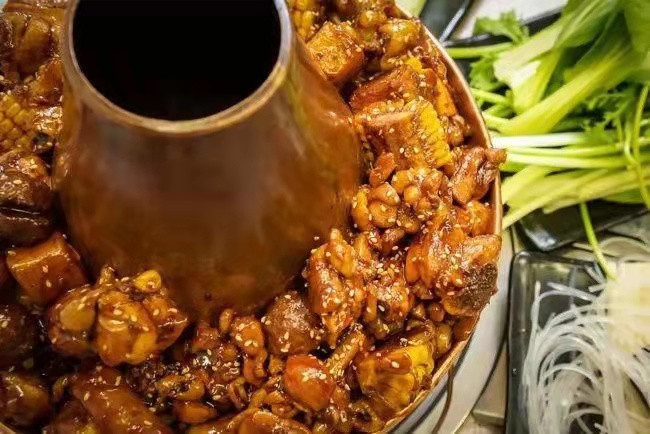 农大超越火锅鸡哈西万达金街店