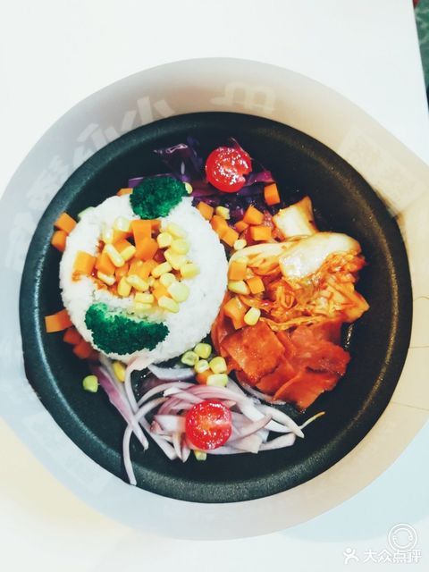 泡菜培根铁板饭图片