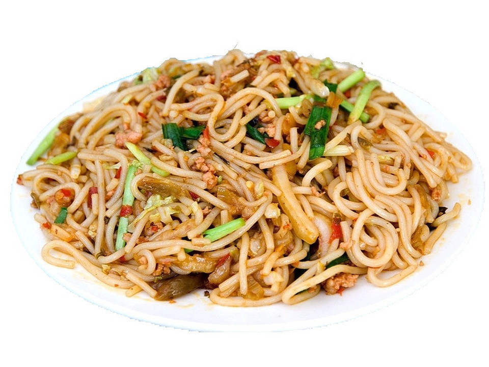 三鲜炒米线图片