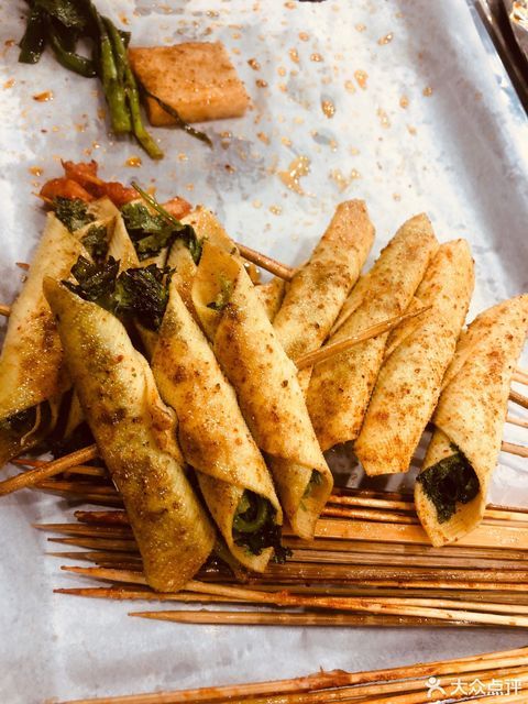 香菜百叶卷图片