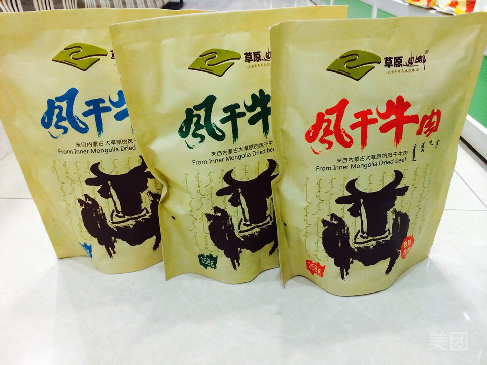 草原迪娜牛肉干图片