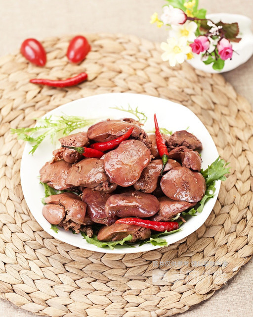 香辣鸭肝