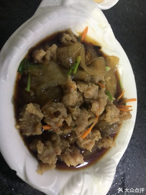 肉片拌溜溜图片