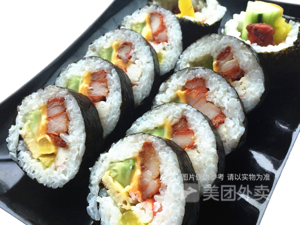 芝士鸡扒紫菜包饭图片