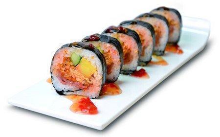 肉松火腿寿司图片