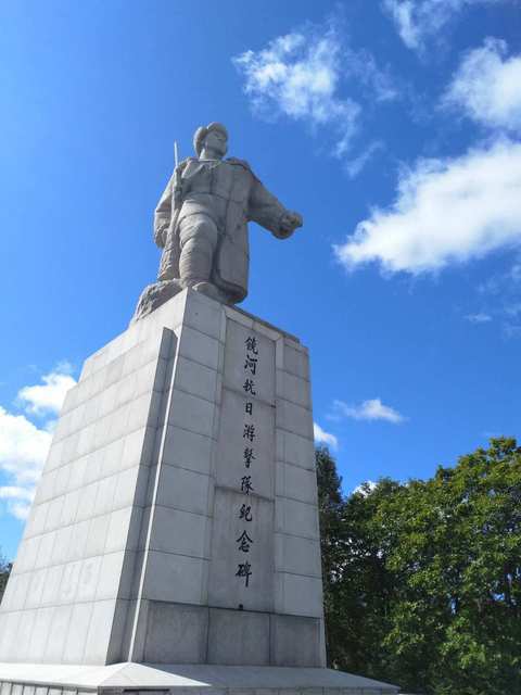 饶河抗日游击队纪念碑