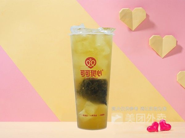 玲珑瓜鉻鉻波霸奶茶推荐菜:可可甜心位于南昌市青山湖区新城吾悦广场