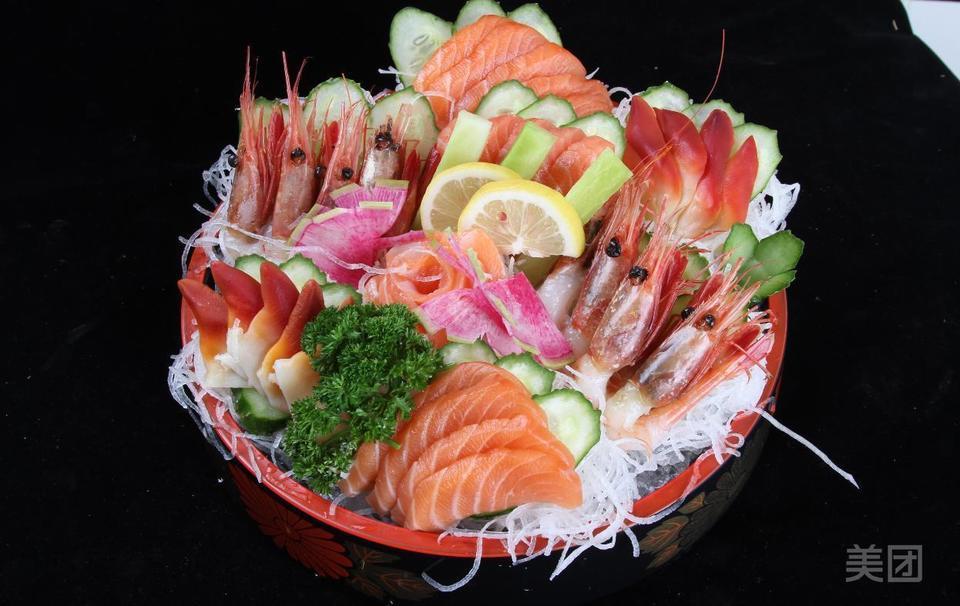 精品刺身拼盘图片