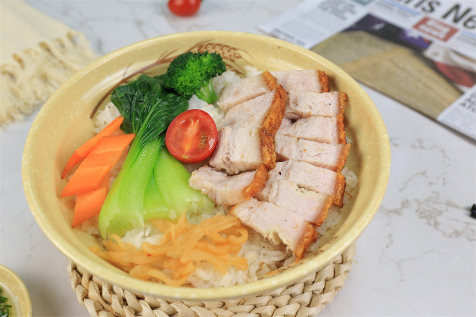 澳门烧肉饭图片